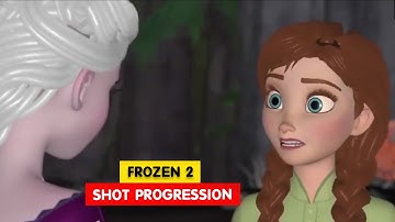 Frozen 2 | Anna Shot Progression | Animation Breakdowns | 3D Animation Internships