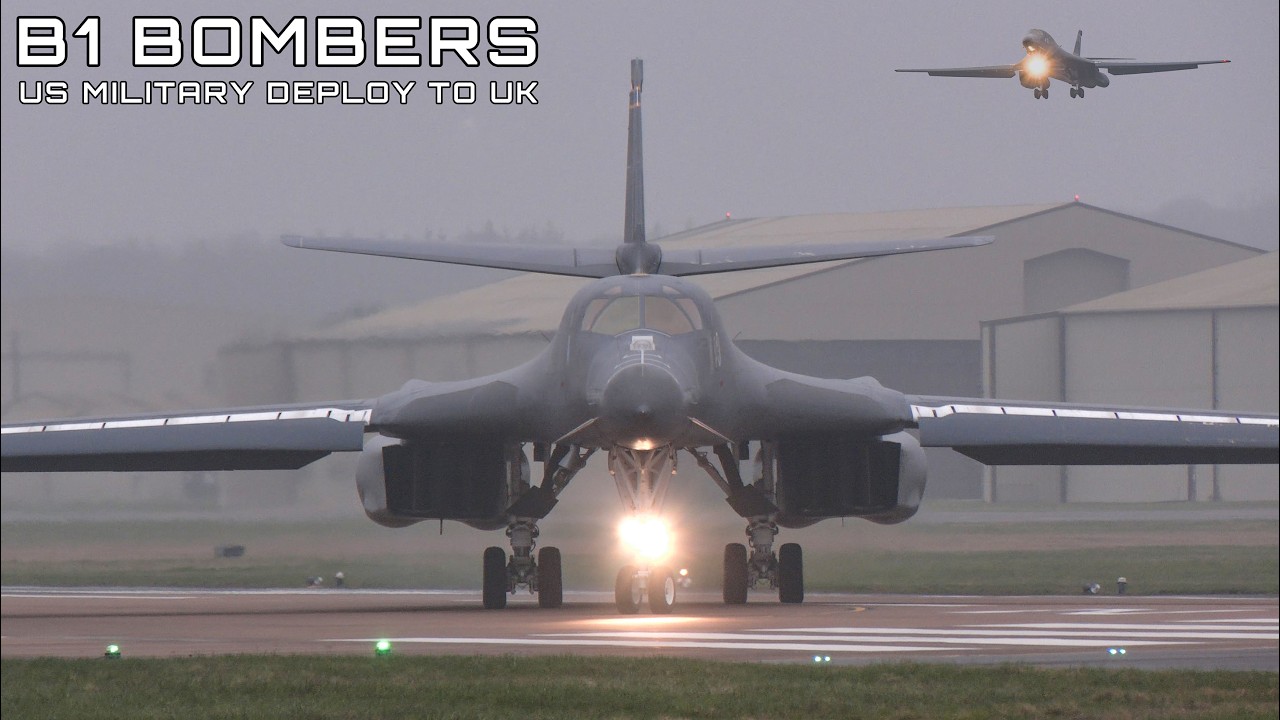 B-1 bomber planes deploy to UK as war in Iran continues