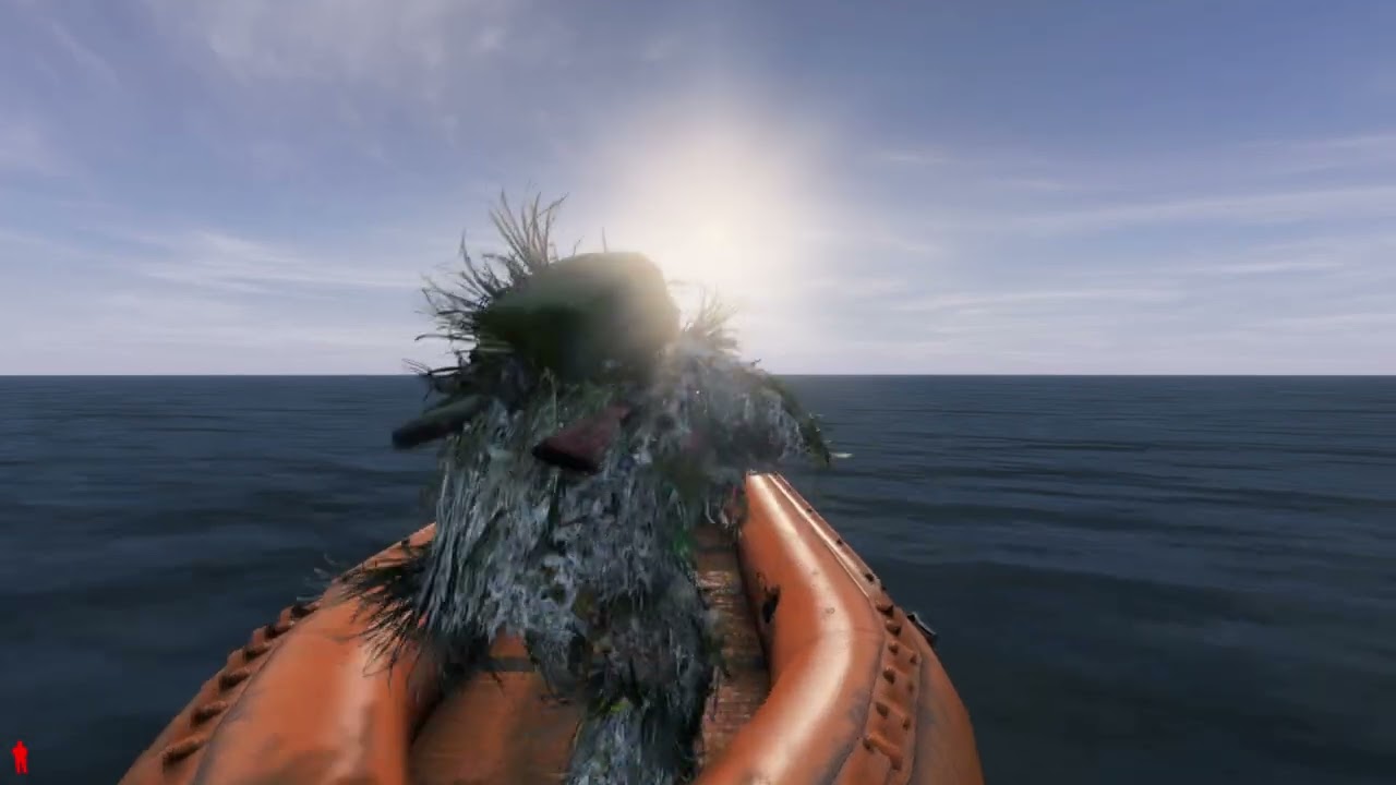 ПОГОНЯ НА ЛОДКЕ 