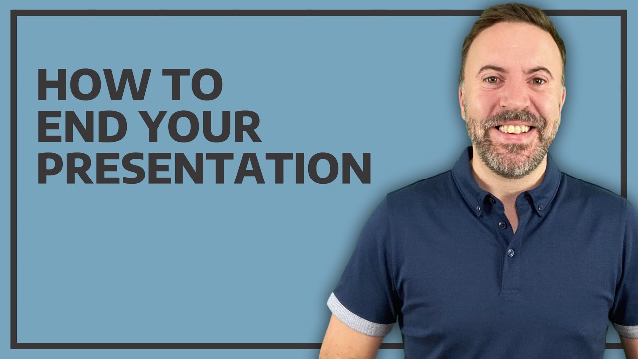 how to close a formal presentation