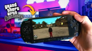 Así es el GTA San Andreas en la PSP! | AkiLeX