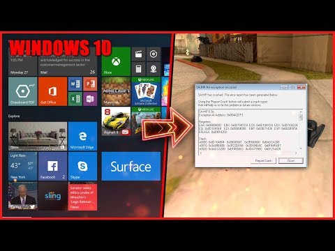 НОВЫЙ WINDOWS 10 УБИВАЕТ GTA SAMP
