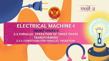 2.3.1 Conditions for Parallel Operation | EE402 |