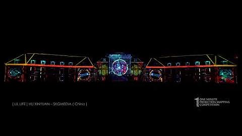 HU XINYUAN – SKGMEDIA (China) at 1minute projection mapping in Huis-Ten-Bosch