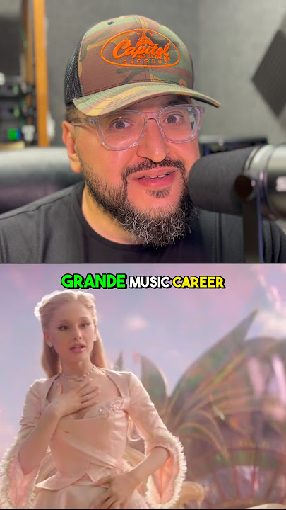 Ariana Grande ALMOST Quit Music before Wicked! 🤯 #arianagrande #wicked #glinda #shorts
