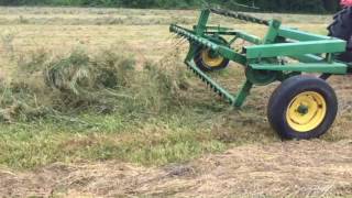 Reel Type Tedder