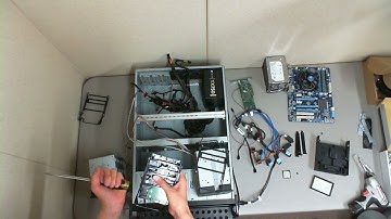 TrueNAS Cold Storage Server Build Part 1 "The Build" | Video turned out kinda bad :(