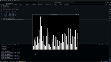 Sorting Visualizer made with SFML C++