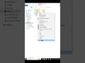 How to hide folder in window 10