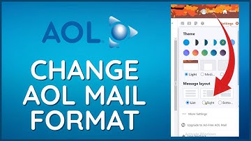 How to Change AOL Mail Format 2024?