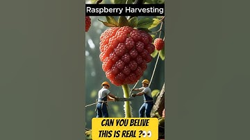 Photorealistic Raspberry Harvesting by Tiny Workers! 🍓✨ | Miniature World ASMR