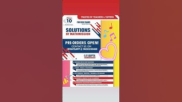 Class 10 Solutions of Mathmission By O.P. GUPTA #mathmission #mathmissionbyopgupta #viralshorts