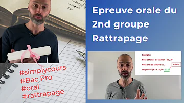 C'est quoi le second groupe au bac ?