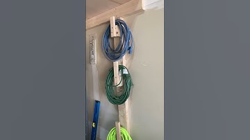Garage Tool Storage Tips. #shorts #tips #diy