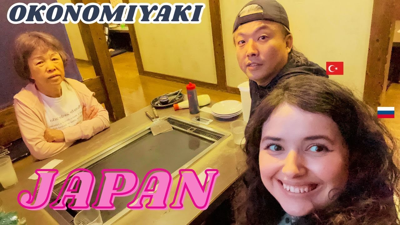 İlk Kez Gerçek Japon Okonomiyaki Deneyimi! 🍽️🇯🇵