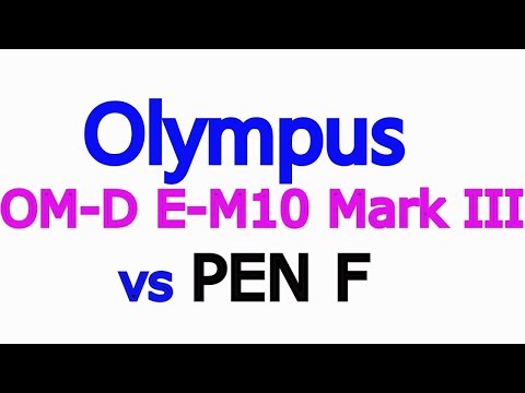 Olympus OM-D E-M10 Mark III vs Olympus PEN-F