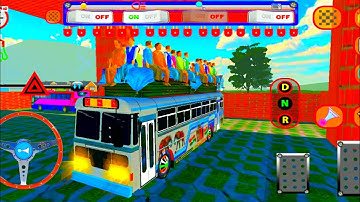 Indian Bus Driver Simulator 2024 - Mobile First Bus Transporter Driving - Android Bus Gameplay #1