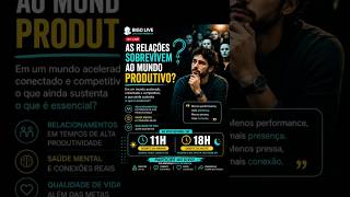 As relações sobrevivem ao mundo produtivo? | Saúde mental, afeto e hiperperformance
