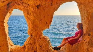 Um passeio por Algar Seco em Carvoeiro - Algarve - Portugal