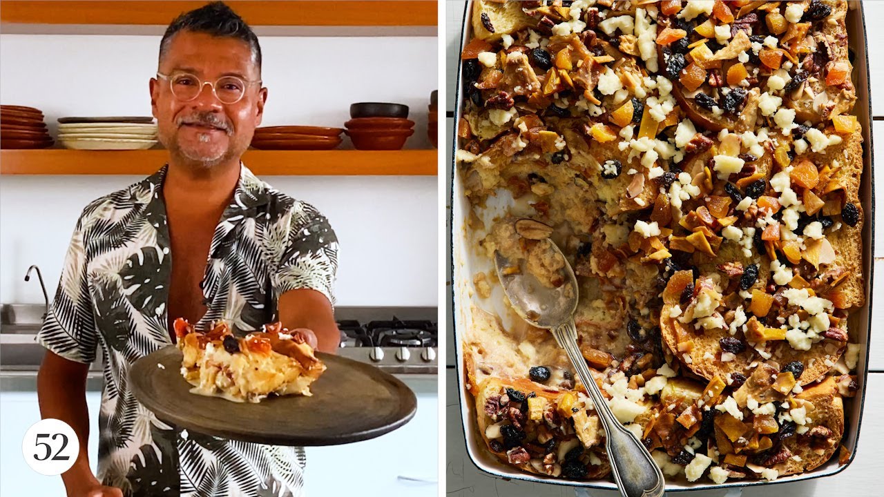 Capirotada de Leche (Mexican Bread Pudding) | Sweet Heat with Rick Martinez | Food52