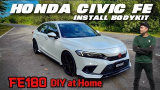 Modified DIY bodykit di rumah! Fe180 | Honda modified episode 3