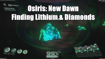 Osiris: New Dawn Lithium and Diamond Location Near Start Point
