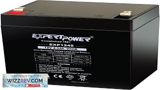 Expertpower Exp1245 12V 4.5 Amp Rechargeable Battery For Security Systems Review