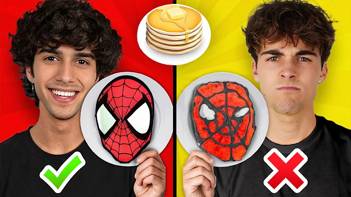 PANCAKE ART CHALLENGE vs. Shady