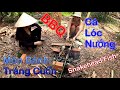 BBQ fish in a banana bush || Sisters' survival skill DIY