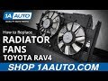 How to Replace Radiator Cooling Fans 2006-12 Toyota RAV4