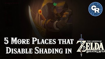 5 More Places That Disable Cel Shading in The Legend of Zelda Breath of the Wild (Glitch)