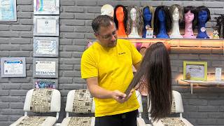 Maxi Zacarías, the man from San Juan who makes wigs for cancer patients for free: “We need helpin...
