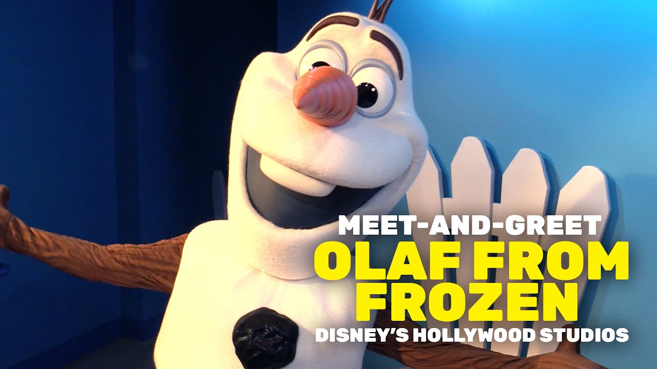 Olaf from "Frozen" MeetandGreet at Disney's Hollywood Studios! YouTube