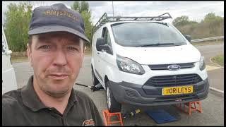 ford transit custom 2.2 euro 5 dpf cleaning & vaporizer replacement