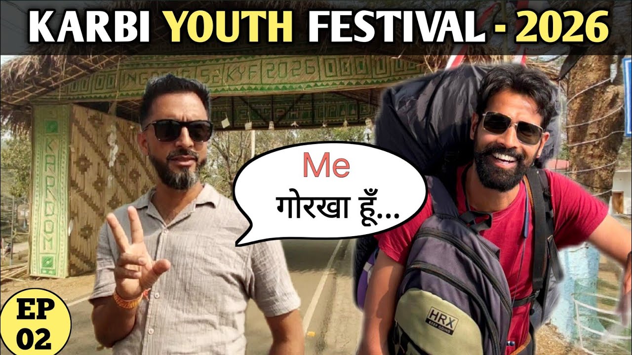 KARBI YOUTH FESTIVAL 2026 DAY-01 | PEHLA DIN AUR TYARIYON KA MAHAUL