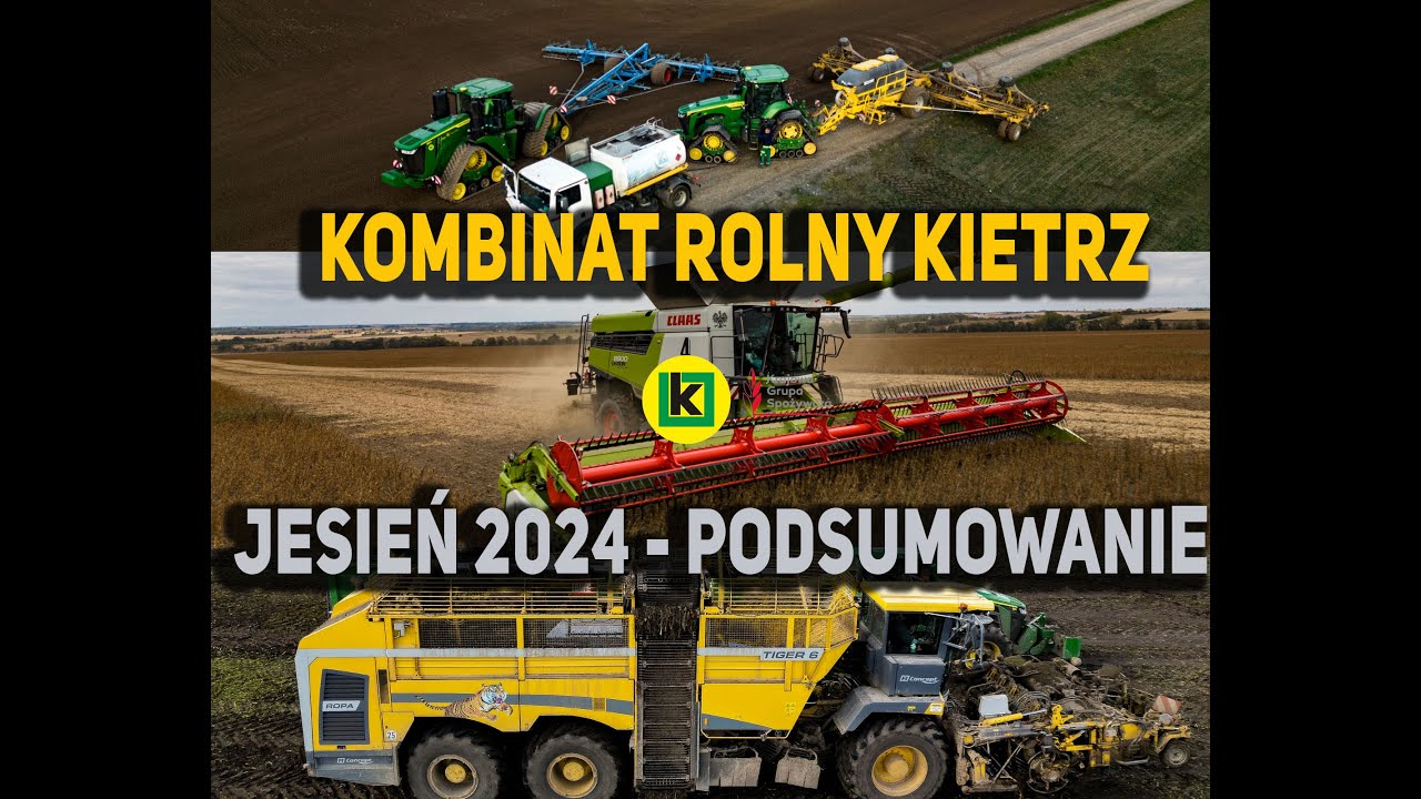 Jesień 2024 w Kombinacie Rolnym Kietrz| Buraki| Soja| Siewy| Orka| Uprawa |John Deere| Claas