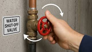 WATER LEAK? Do These 2 Things NOW! (Burst Pipe Emergency)