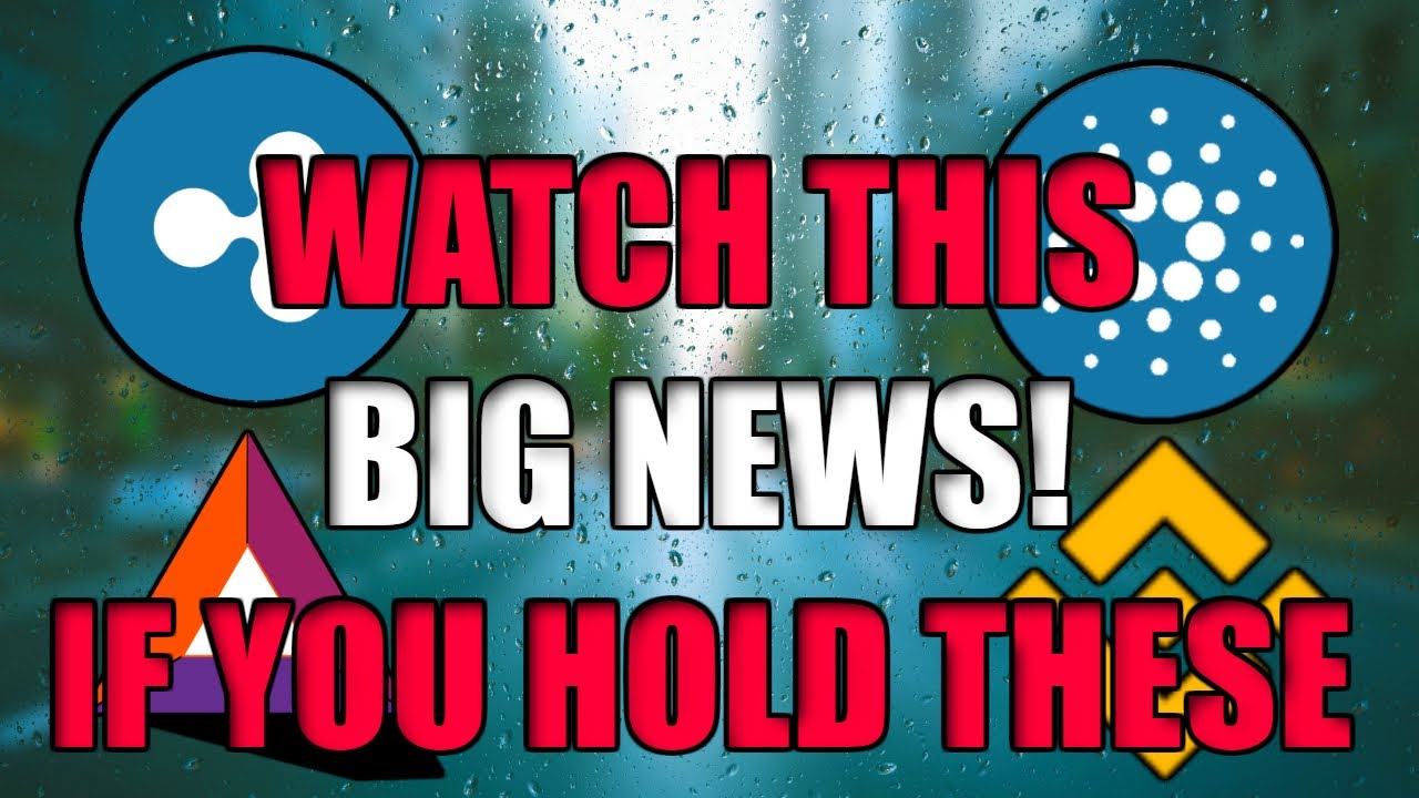 Ripple & Cardano Partnerships!! Brave & Binance EXPLODE ...