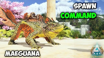 Maeguana Spawn Command | How To Summon MAEGUANA in ARK Ascended ASA