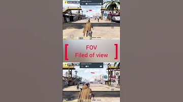 Filed of view (fov) in call of duty mobile #shorts