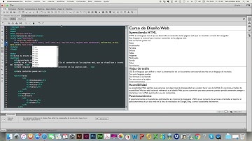 💙 Tutorial Dreamweaver selectores básicos para diseño web profesora Lara Acebes CIPSA