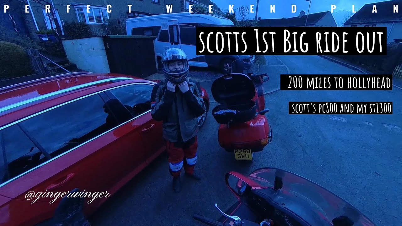 scotts 1st big ride out - YouTube