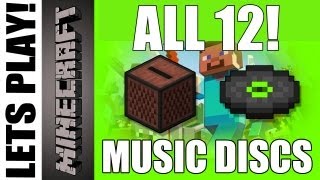 Minecraft - All Music discs for XBOX 360 Version! (1.8.2)