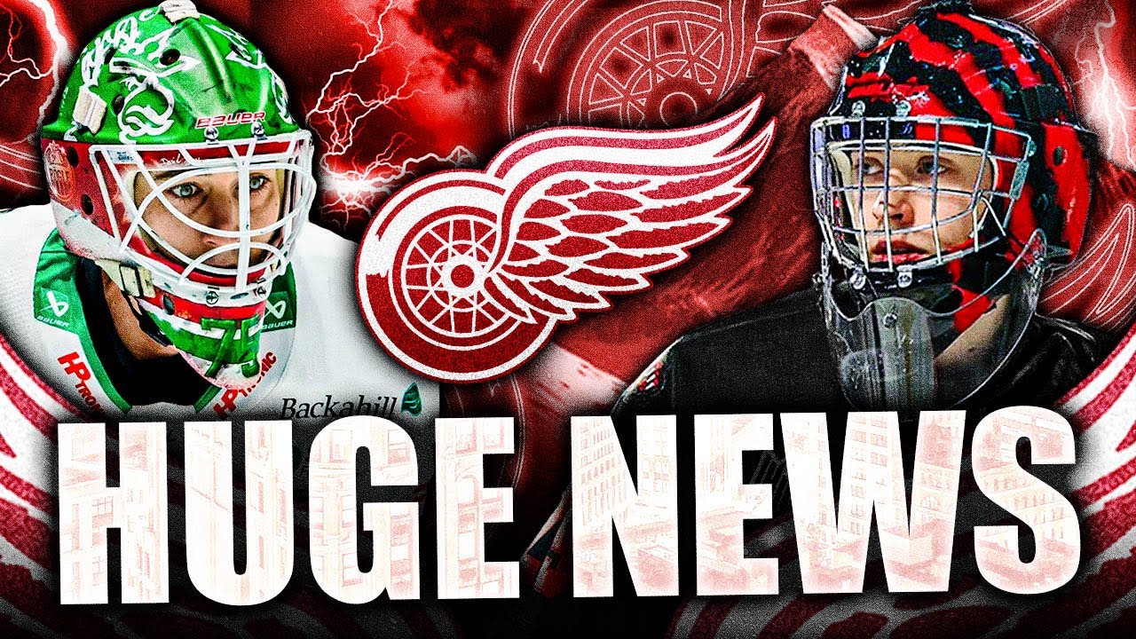 THIS RED WINGS PROSPECT CONTINUES TO DOMINATE + HUGE SIGNING UPDATE ON EUROPEAN FREE AGENT