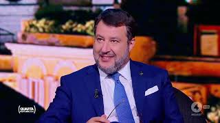 MATTEO SALVINI A QUARTA REPUBBLICA (RETE 4, 26.06.2023)