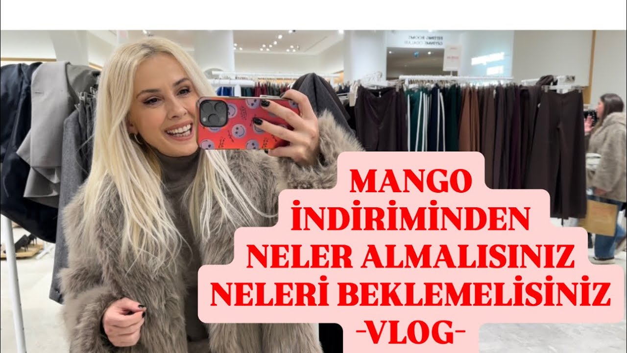 MANGO İNDİRİMİNDEN NELER ALMALI -NELERİ BEKLEMELİ