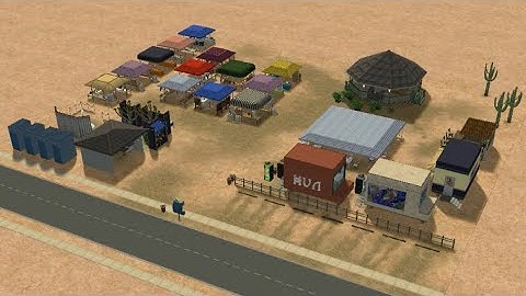 Sims 2 Build: Strangetown Fair