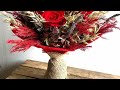 The dried flower shop  amour preserved rose bouquet