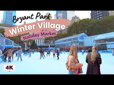 New York, Hoa Kỳ | NYC Christmas | Đi Bộ Thành Phố Mùa Đông 4K