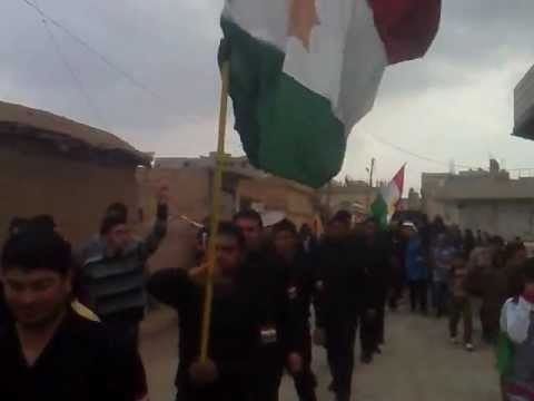 قامشلوحي العنترية 2012 11 23     بيشمركة كوردستان سوريا